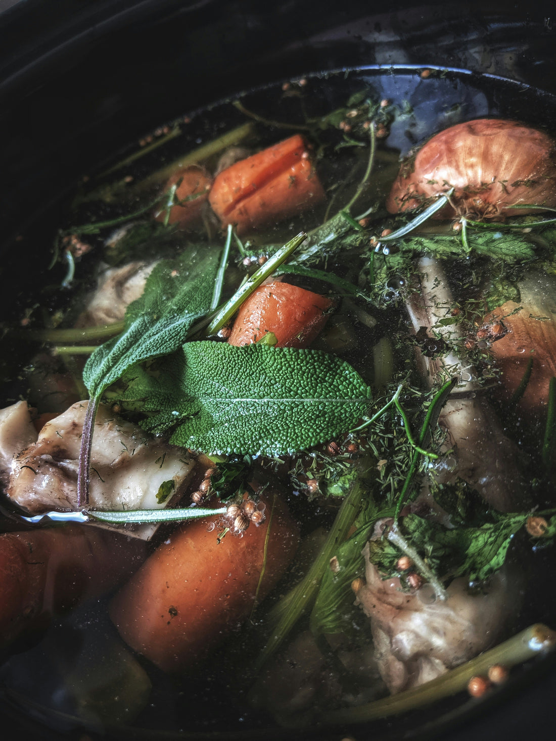 chicken bone broth recipe