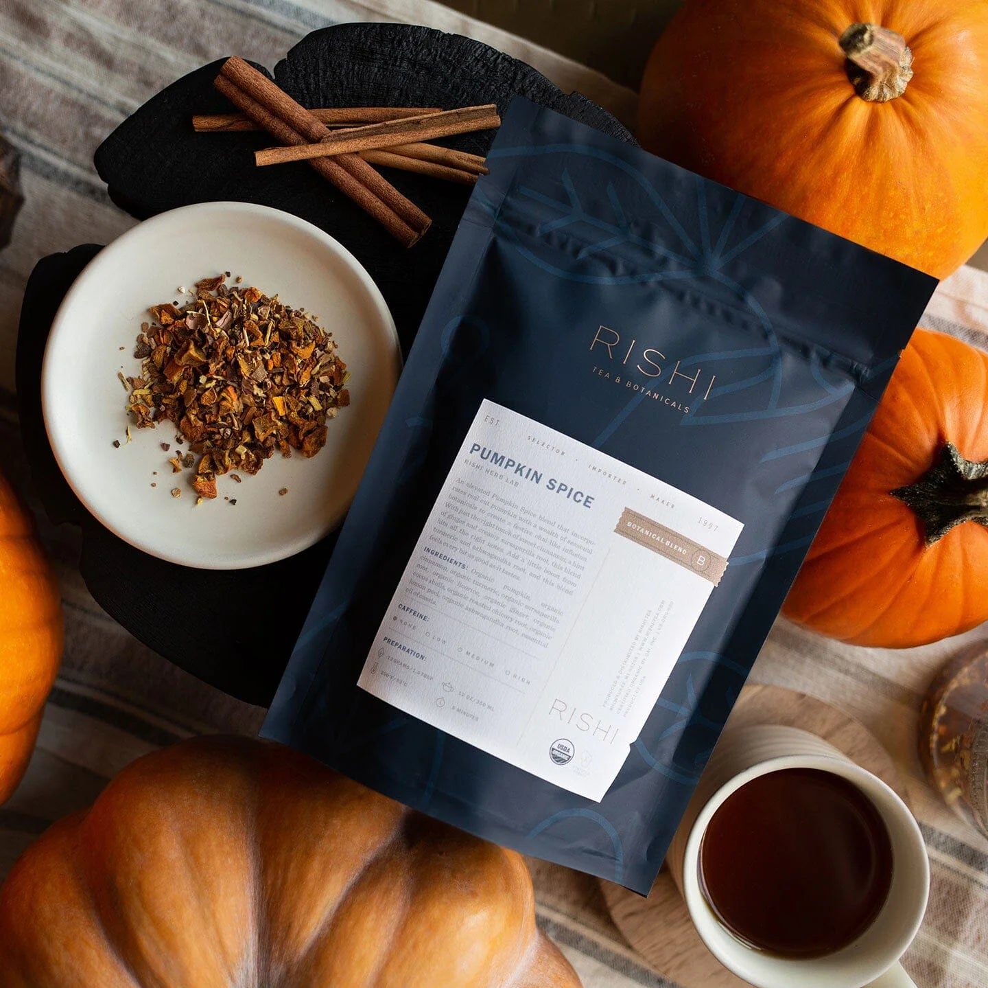Organic Pumpkin Spice Loose-Leaf Tea
