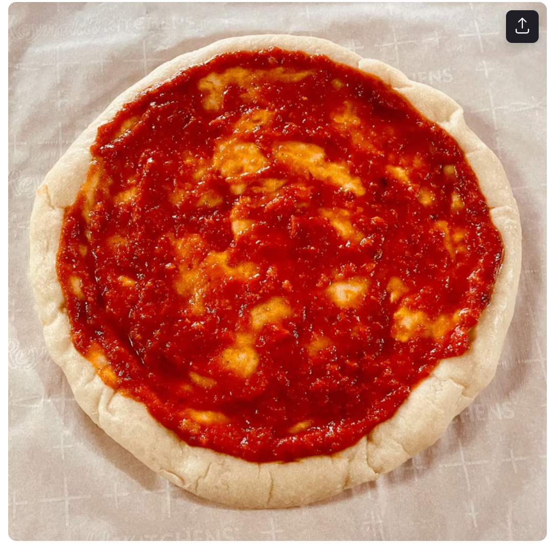 Organic Sourdough Pizza Crust