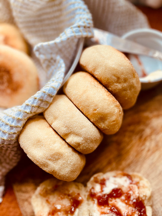Organic Sourdough English Muffins