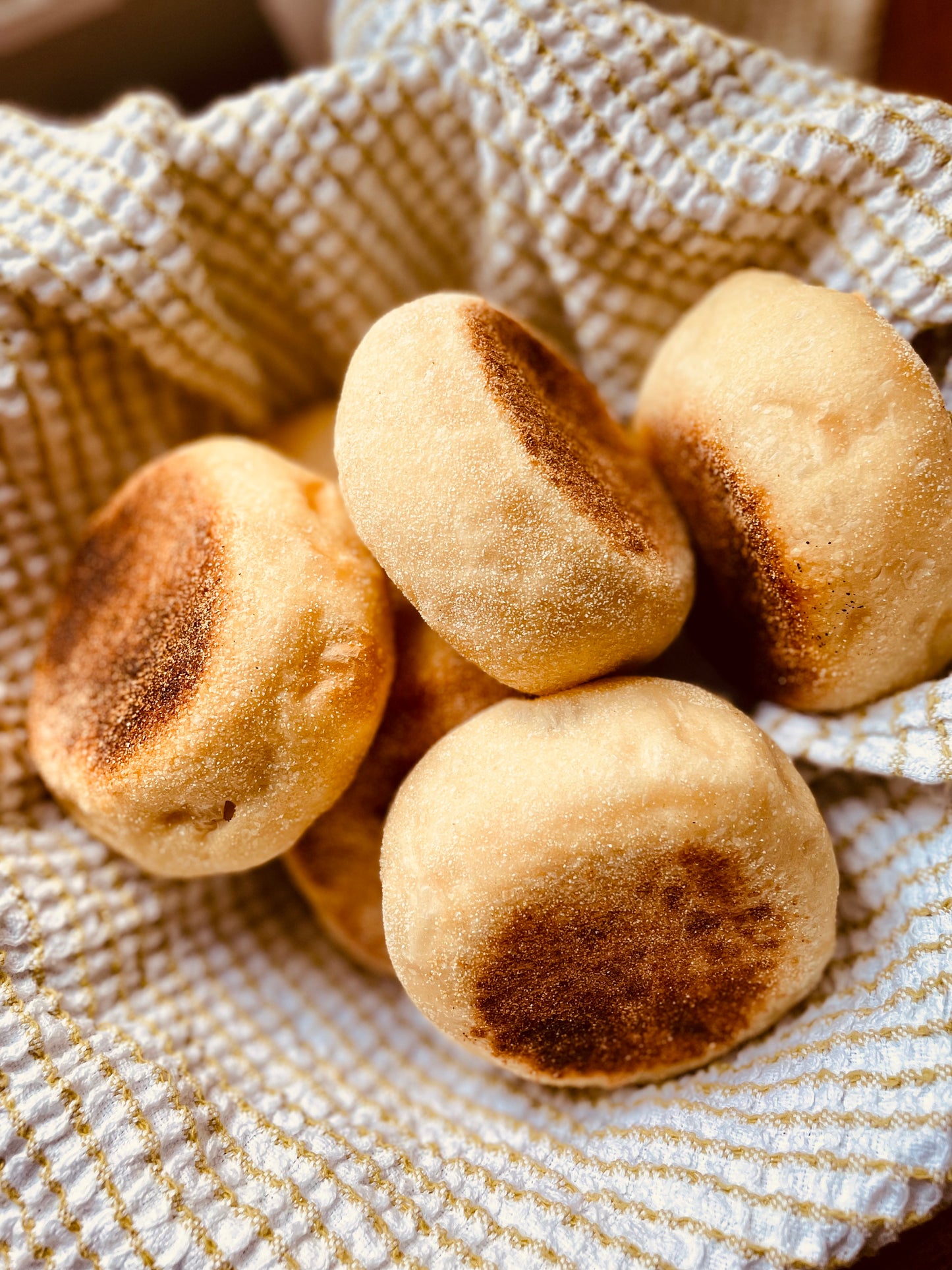 Organic Sourdough English Muffins