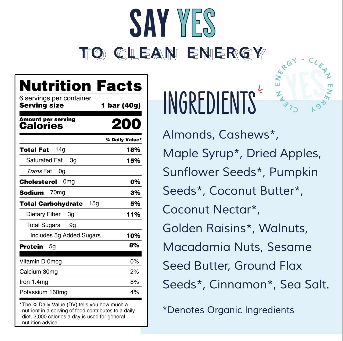 YES Snack Bars