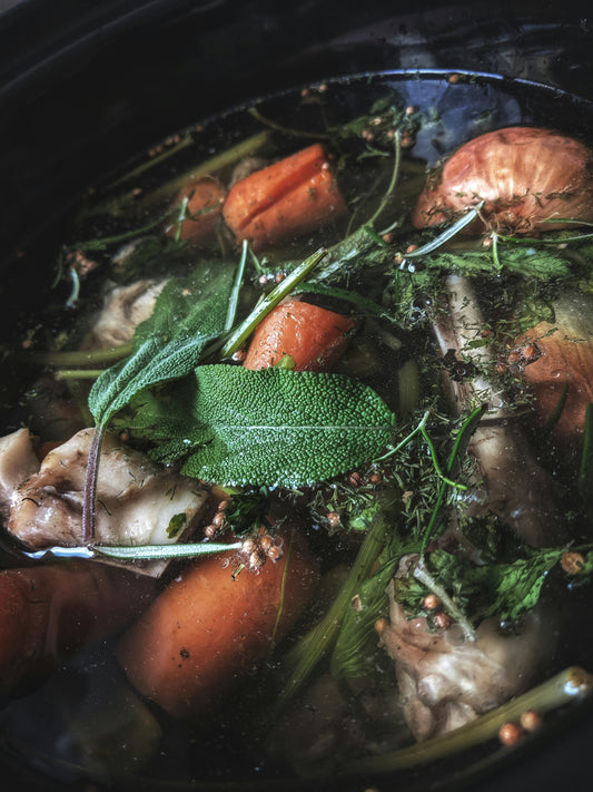 chicken bone broth recipe