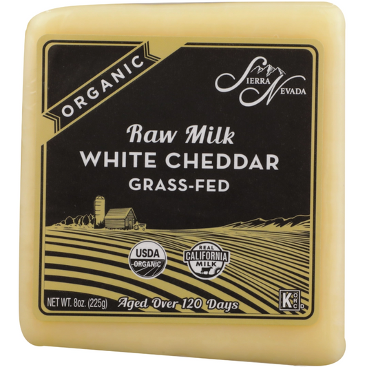 Raw Organic Cheddar