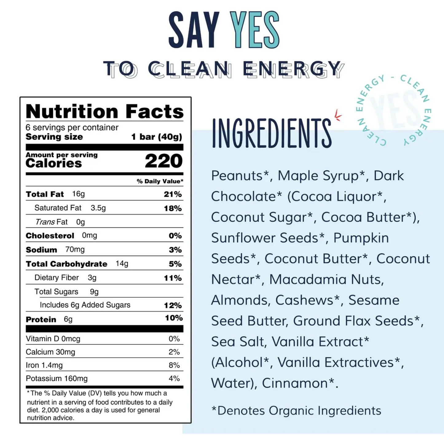 YES Snack Bars